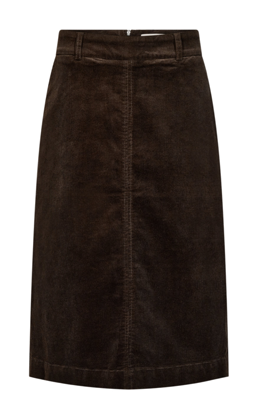 Freequent Skjørt - Cordy Long - Mole